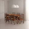JUEGO COMEDOR OLIVIA 6SILL -CERA - Mesas de comedor, Uruguay | Que Sal Muebleria, vista 1 de 3