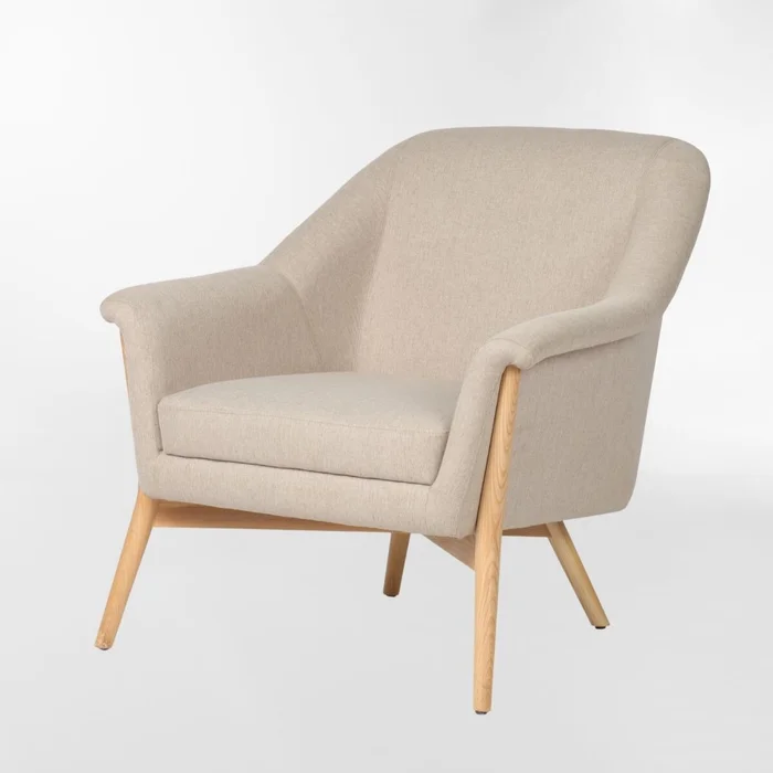 POLTRONA BOURBON BEIGE en Beige - Butacas, banquetas y puffs, Uruguay | Viasono, vista 3
