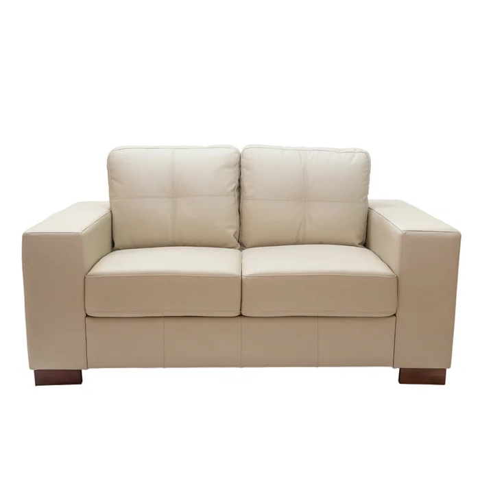 SOFA 100% CUERO - 2 CUERPOS - MODELO DOMINI - PERLA MATE en Perla - Sillones y sofás, Uruguay | Champagne Home, vista 2