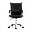 Silla De Escritorio Simil-cuero Negro 6226 en Negro - Escritorios y sillas de escritorio, Uruguay | Divino, vista 2 de 4