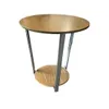 Mesa lateral redonda - Producto con detalles. en Madera natural - Mesas de living, Uruguay | Champagne Home, vista 3 de 4