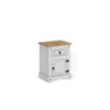 MESA DE LUZ 1 CAJON 1 PUERTA BLANCO MEX34BL en Blanco - Mesas de luz, Uruguay | Alfa Ventas, vista 1 de 2