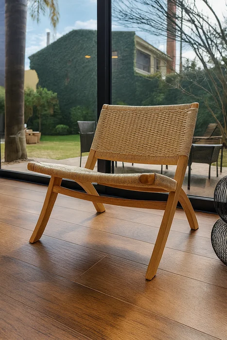 Butaca CRETA en Madera natural - Butacas, banquetas y puffs, Uruguay | Simple Deco, vista 4