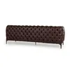 Sofá Rembrandt - Cuero Advanced - 3 cuerpos - Havana - (Preventa) en Marrón - Sillones y sofás, Uruguay | NYR, vista 3 de 6