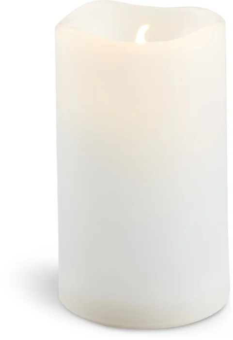 Vela pilar LED SOREN Ø6xA9cm en Blanco - Velas y Portavelas, Uruguay | JYSK