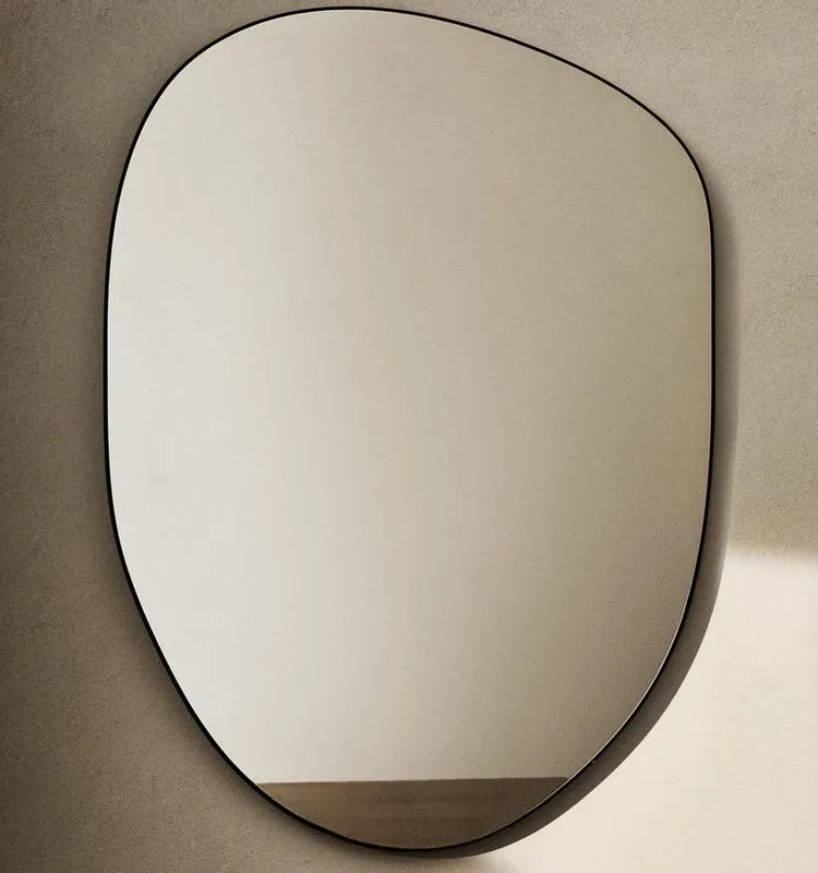 ESPEJO PARED IRREGULAR GRANDE en Negro - Espejos, Uruguay | Zara Home