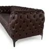 Sofá Rembrandt - Cuero Advanced - 3 cuerpos - Havana - (Preventa) en Marrón - Sillones y sofás, Uruguay | NYR, vista 4 de 6
