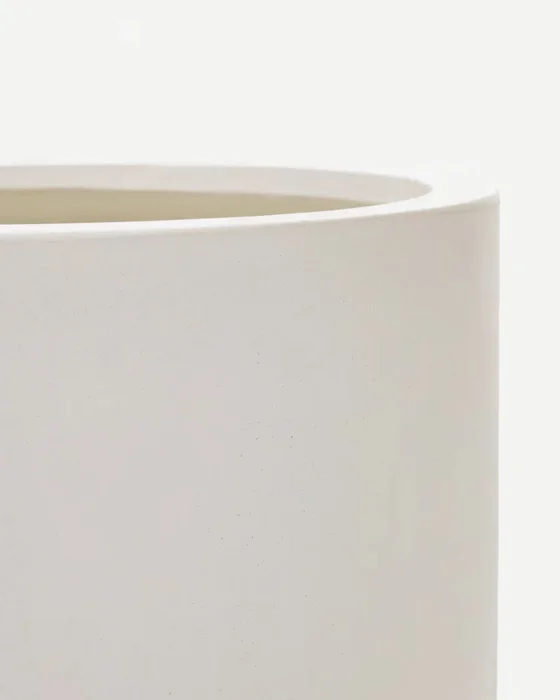 Macetero Aiguablava de cemento - blanco Ø 42 cm en Blanco - Muebles para el exterior, Uruguay | Kavehome, vista 3