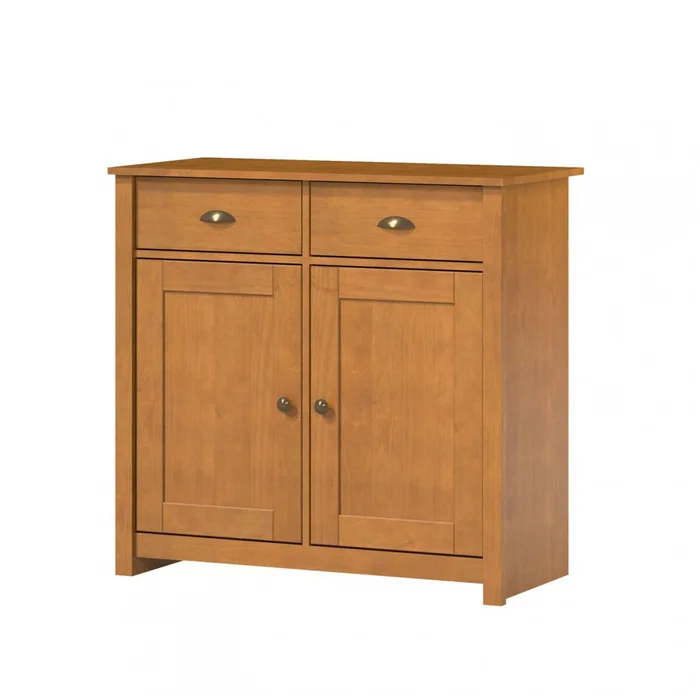 Aparador 2 puertas 2 cajones - Linea Colonial - Freijo en Blanco, Marrón - Aparadores y recibidores, Uruguay | Rústico Hogar, vista 2