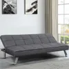 Sofa Cama Volcable Tela Con Patas Metal Metalicas - Sillones y sofás, Uruguay | Lais Muebles, vista 4 de 4