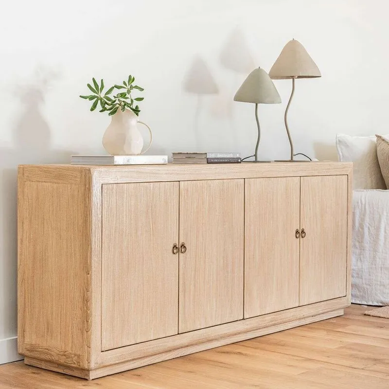 APARADOR FARO - OLMO - 2 MTS en Madera natural - Bibliotecas, Uruguay | La Iberica