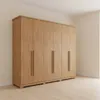 Placard 6 Puertas Mdp Natural-beige Leblon en Madera natural - Roperos y placares, Uruguay | Divino, vista 1 de 7