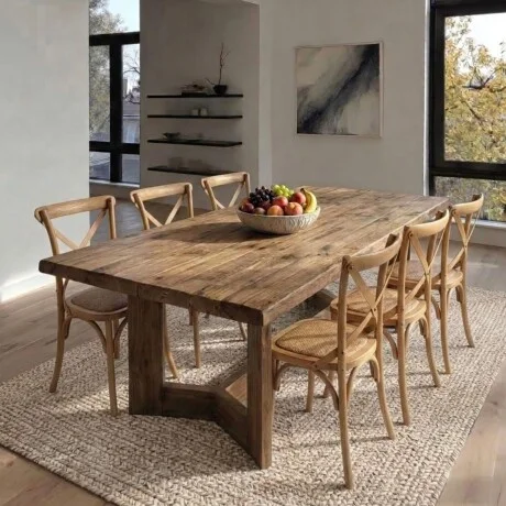 Mesa de comedor Linea Rimini en Marrón - Mesas de comedor, Uruguay | La Cueva Muebles, vista 9