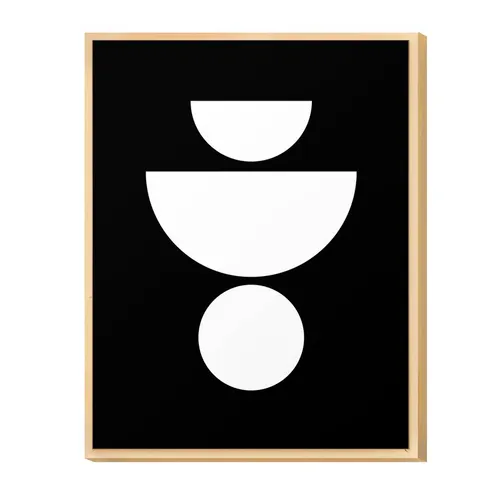 Cuadro / Lámina con marco 20x30CM Abstracto 12 - Decoración de pared, Uruguay | Alta Gracia Deco
