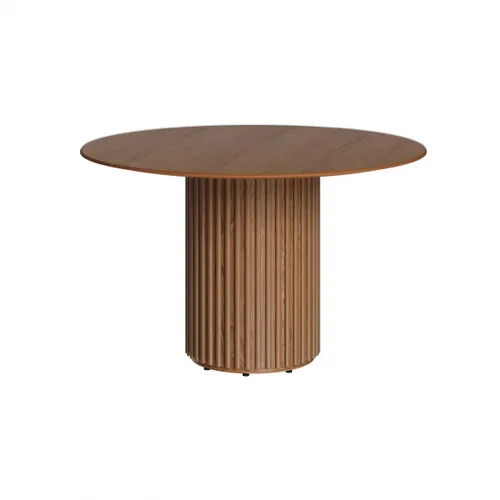 Mesa de Comedor 1.2 Redonda - Línea Manhattan - Marrón en Marrón - Mesas de comedor, Uruguay | Rústico Hogar