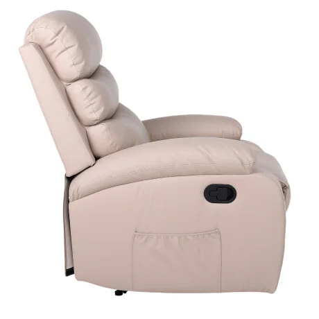 Sillon reclinable 1 cuerpo - Beige en Beige - Sillones y sofás, Uruguay | La Cueva Muebles, vista 17