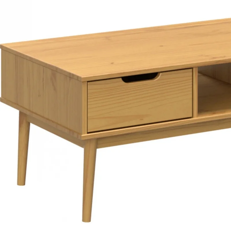 Mesa de Living Praga - Roble en Blanco - Mesas de living, Uruguay | Ecowood, vista 4