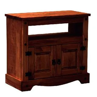RACK TV LINEA MEXICANA E 016 NOGAL - Muebles para TV, Uruguay | Rosas Hermanos