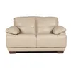 Sofá Tucson - Cuero Básico - 2 cuerpos - 519 (Beige) en Beige - Sillones y sofás, Uruguay | NYR, vista 2 de 5