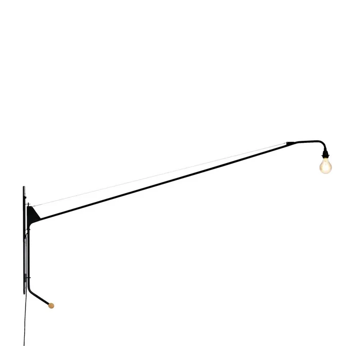 Potence wall lamp | Jean Prouvé en Negro - Lámparas colgantes, Uruguay | Mad for Modern