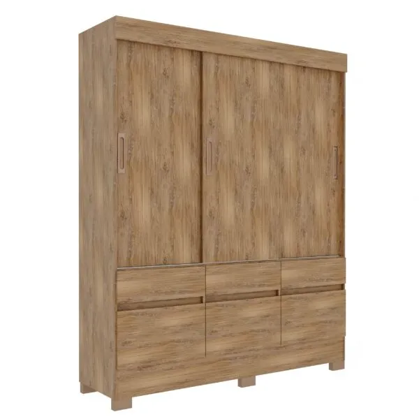 Placard Madeira en Madera natural - Roperos y placares, Uruguay | Palermo Casa Deco