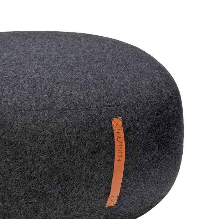 Pouf Alida - Negro bajo en Negro - Sillas, Uruguay | Walnut, vista 2