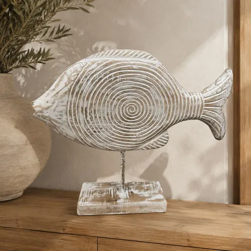 Pez Madera en Madera natural - Decoración, Uruguay | Camino a Casa