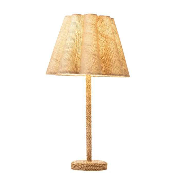 Lámpara De Mesa Akanai Natural/beige Yute Rsfal3jd en Beige - Lámparas de mesa, Uruguay | Divino, vista 2