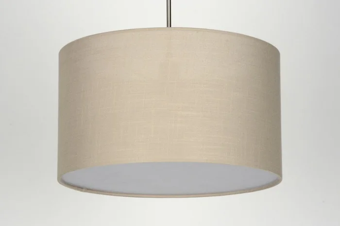 Colgante Simple Lino en Beige - Lámparas colgantes, Uruguay | La Perla, vista 3