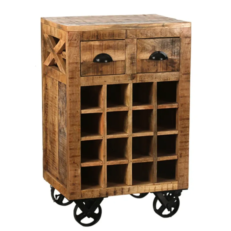A4 Vinera Aparador 56x33x86 en Madera natural - Aparadores y recibidores, Uruguay | Victoriana
