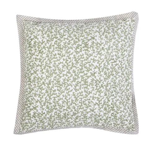 Almohadón Algodon Verde Alloa en Verde - Textiles, Uruguay | Divino