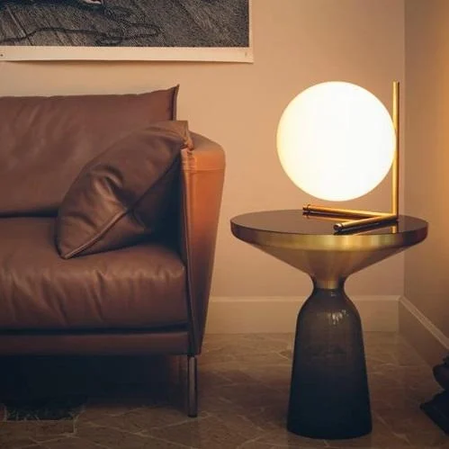 IC T2 en Dorado - Lámparas de mesa, Uruguay | Darko Lighting, vista 2