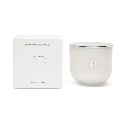 VELA AROMATIVA 340G COCONUT LIME BLANCO en Blanco - Velas y Portavelas, Uruguay | Decohogar