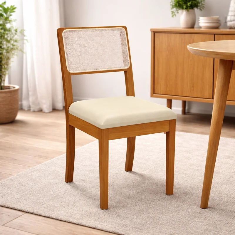 Silla Lola - Madera Maciza Ratan Natural en Madera natural - Sillas, Uruguay | Balton, vista 19