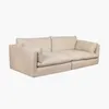 Sofá C/fundas Desmontables 3 Cuerpos Tela Natural-beige La Jola Crudo en Beige - Sillones y sofás, Uruguay | Divino, vista 2 de 7