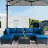 Juego de jardin Maui en Azul - Muebles para el exterior, Uruguay | La Cueva Muebles, vista 8 de 10