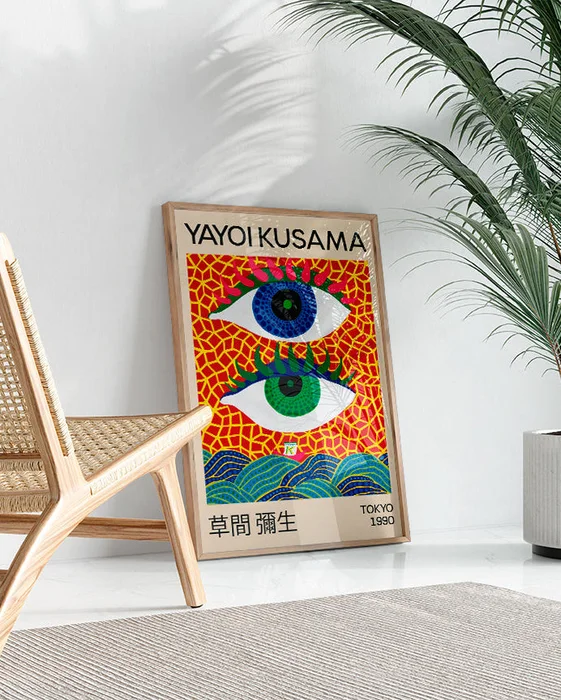 Yayoi Kusama - Eyes en Multicolor - Láminas, Uruguay | La Cuadrería, vista 2