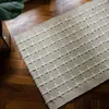 Alfombra algodón Cruces 50x80cm - Beige - Textiles, Uruguay | Buho Store, vista 3 de 4
