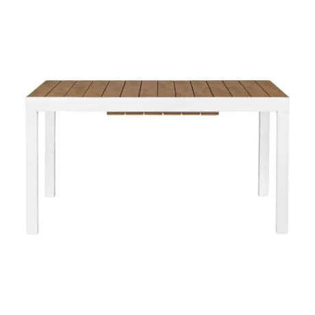 Mesa de jardin extensible Osaka - Blanca en Blanco - Muebles para el exterior, Uruguay | La Cueva Muebles, vista 9