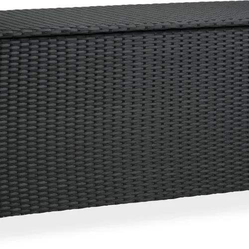 Baúl guardar almohadones YDERUP A133xA64xP55 negro en Negro - Muebles para el exterior, Uruguay | JYSK