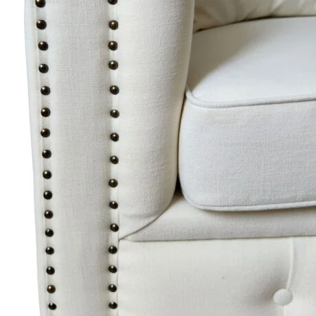 Sillon 3 cuerpos Chester en Blanco - Sillones y sofás, Uruguay | La Cueva Muebles, vista 15