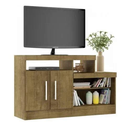 Rack Veneza 2P y estantes Terracota Demolicion - Muebles para TV, Uruguay | Que Sal Muebleria