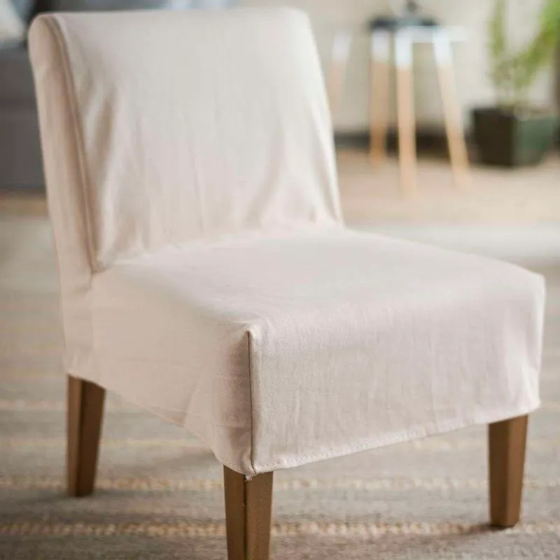 SILLA SOHO - FUNDA JEAN NATURAL LAVABLE en Blanco - Butacas, banquetas y puffs, Uruguay | La Iberica