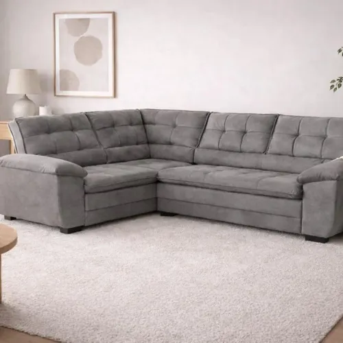 Juego Living esquinero KING AIR en Gris - Sillones y sofás, Uruguay | Igoa