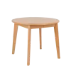Mesa Boras Redonda en Madera natural - Mesas de comedor, Uruguay | Seppia, vista 2 de 3