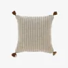 Almohadón Sagira 45 x 45 cm rayas gris en Beige, Gris, Uruguay | Kavehome, vista 1 de 3