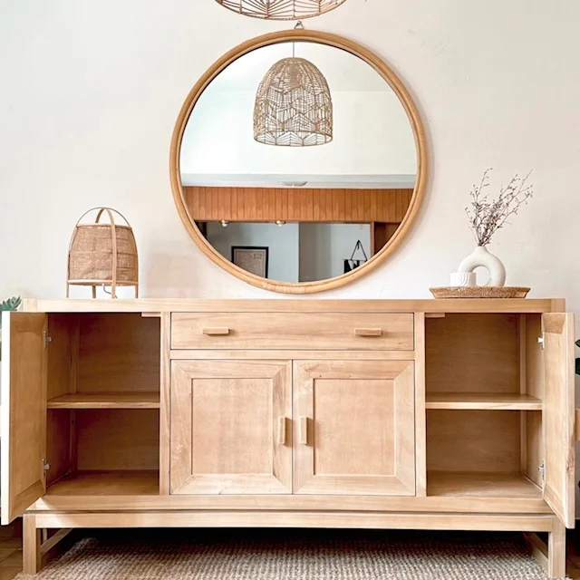 Aparador alacena en Madera natural - Decoración, Uruguay | Decoramuss, vista 3