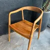 Silla de Comedor en teca en Madera natural - Butacas, banquetas y puffs, Uruguay | Balihai, vista 3 de 4