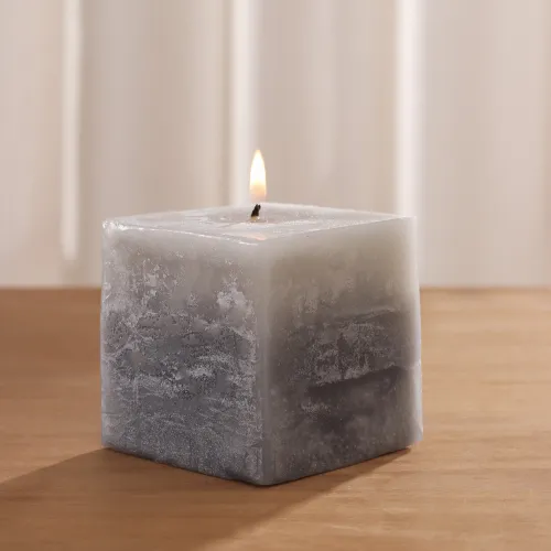 Vela Cuadrada 7x7 en Multicolor - Velas y Portavelas, Uruguay | Tiendas Montevideo