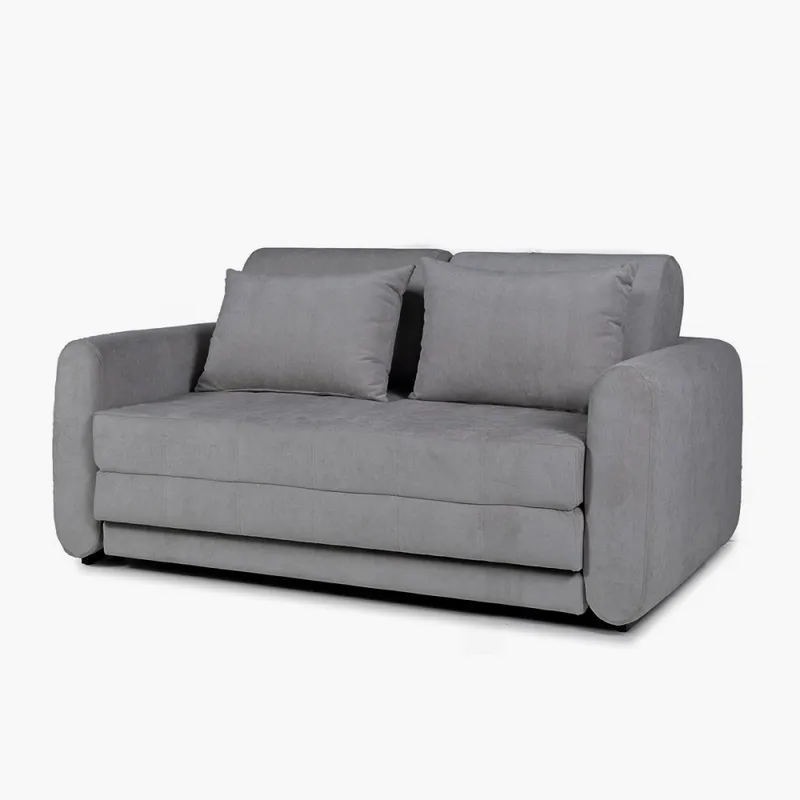 Sofá Cama Parma - Tela Microfibra - TC1011 (Grafito) en Gris - Sillones y sofás, Uruguay | NYR